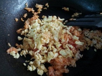 step9: 再拌入炒蛋