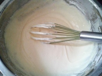 step4: 讓蛋漿靜止10分鐘備用