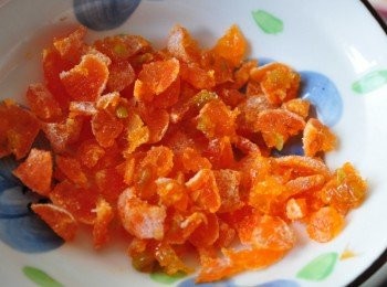 step3: 用剪刀或是刀子切成碎丁狀