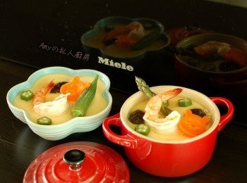 step6: 軟Q多汁的茶碗蒸完成囉。