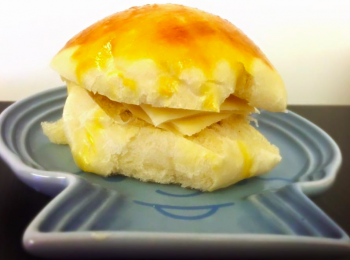 step5: 就咁加片牛油已經好好味！