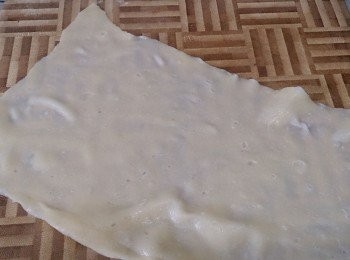 step12: 烚出來的粉皮好薄啊~~