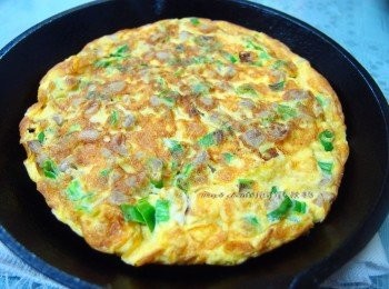 step8: 菜脯蛋上桌!