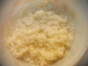 step3: 半碗的甜酒釀