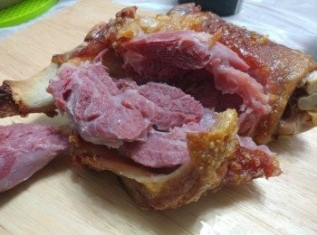 step7: 出爐後便可切開享用。