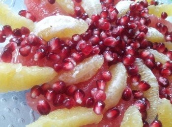 step1: 柚子去皮剝肉