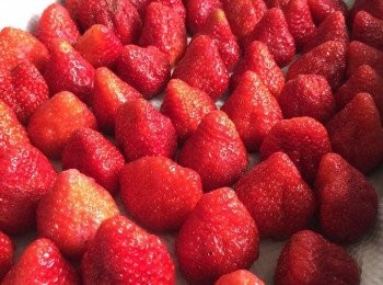 step2: 去蒂頭，自然風乾