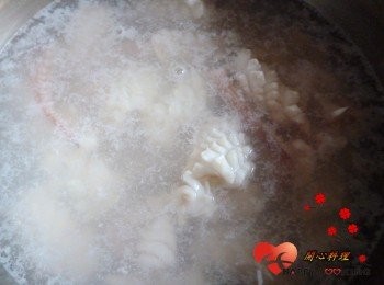 step3: 放入開水中煮30秒撈出