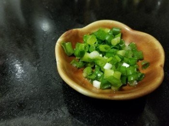 step9: 蔥粒