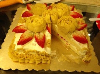 step30: 內裡是二片,如想做3片的話,食譜份量需加多3份1份量