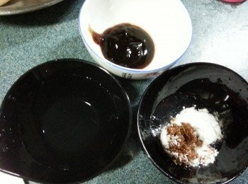 step6: 將打芡汁料拌勻,用慢火煮滾