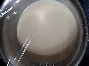 step9: 用保鮮紙包好靜置30分鐘