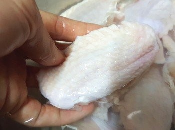 step5: 再次清洗乾淨，瀝乾水份