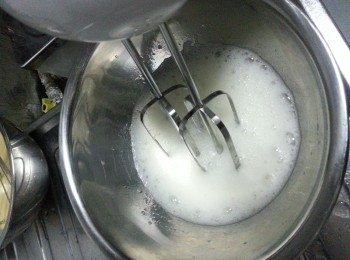 step7: 蛋白先打鬆