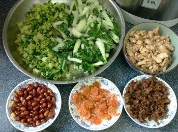 step4: 炒熟的配料