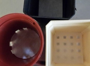 step4: 將花器洗淨擦乾底下鋪上烘焙紙