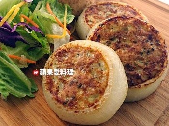 step8: 油吸好，即可盛盤。