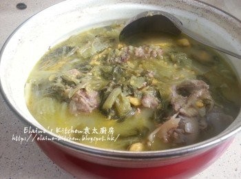 step6: 最後加少許鹽調味即可