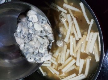 step9: 再加入蠔仔