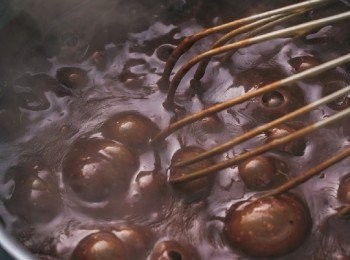 step7: 加熱至116℃。