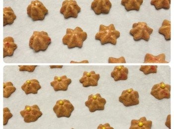 step5: 先預熱爐後用100度火，上下火焗一小時。