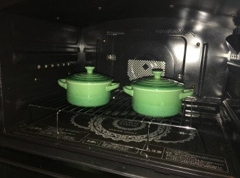 step4: 因為我唔想有倒汗水，所以我落蓋Stream!
放入水波爐，stream 20分鐘。