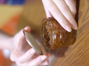 step13: 趁熱入玻璃瓶。