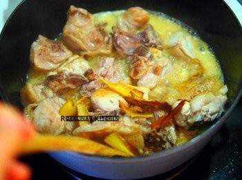 step8: 8.稍微讓酒精蒸發，酒味不會太濃。