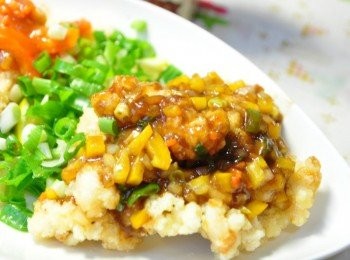 step7: 完成其一口味~梅膏糖醋炸鮮魷