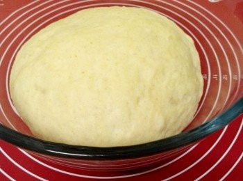 step4: 發酵雙倍大小後面團排氣