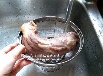 step3: 盛起牛展沖一沖洗及瀝乾水份