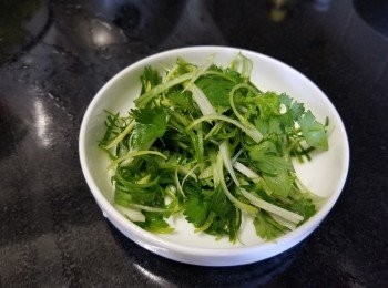 step6: 蔥花
