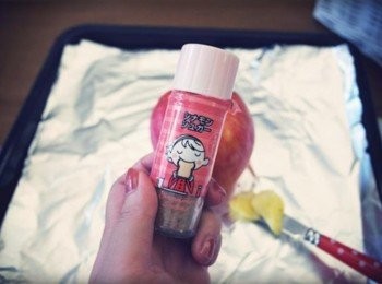 step4: 接著拿出肉桂糖~~~