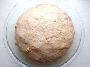 step8: 發酵約60分鐘(冬天&夏天溫濕度皆不同,麵糰所需要的水份,酵母及發酵時間皆會不同)麵糰需發酵到兩倍大。