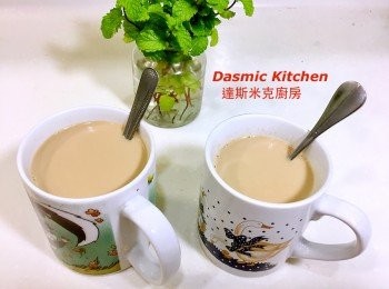 step1: A. 熱奶茶 （2人份）