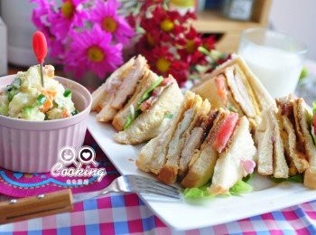 step6: 就能和家人一起享用美味的早餐囉!