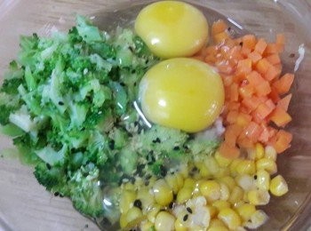step3: 打入二顆蛋