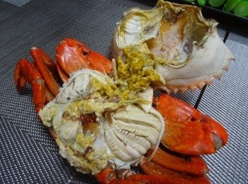 step2: 取出洗擦乾淨，蒸20分鐘便完成。