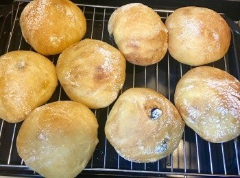 step9: 焗爐預熱180度，焗18-20分鐘。