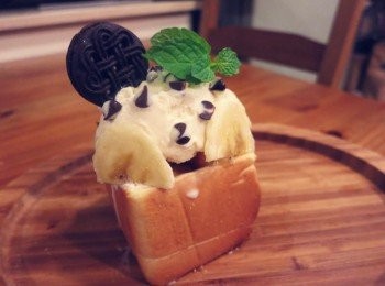 step10: 挖一球冰淇淋.水果裝飾