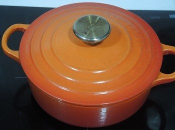 step5: 加蓋轉小火煮12分鐘。熄火悶15分鐘便成。