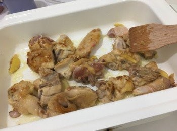 step6: 再反轉另一邊煎香後快炒至兩邊8成熟