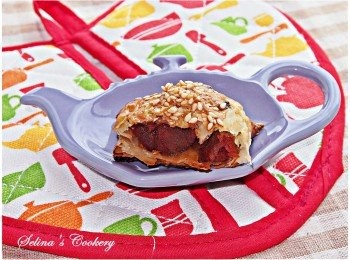 step6: 自家製叉燒酥，裏面真係啖啖叉燒，正呀！