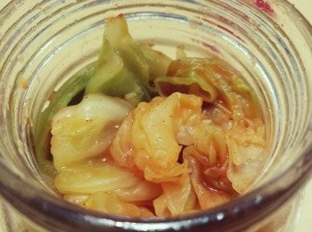 step6: 把菜葉放在室温一天，便可放在雪櫃冷藏，待冰涼後便可食用。