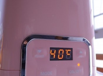 step4: 設定乳酪機為40度