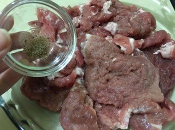 step7: 加入淮鹽拌勻