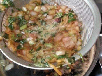 step5: 熄火隔起所有料頭