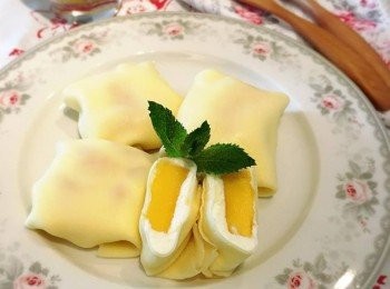 step10: 包好放入雪櫃雪1小時便可以享用