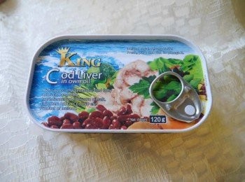 step1: *鱈魚肝罐頭。