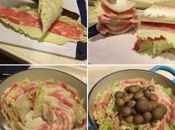 step1: 把菜逐片洗乾淨